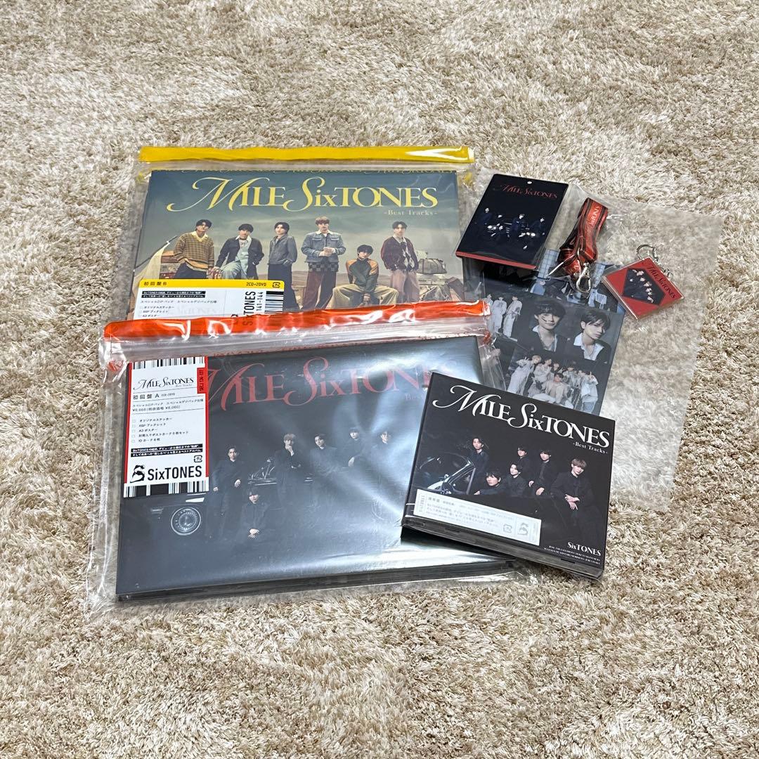 SixTONES MILESixTONES アルバム 3形態 Amazon.co.jp: 【メーカー特典あり】MILESixTONES -Best Tracks- (3