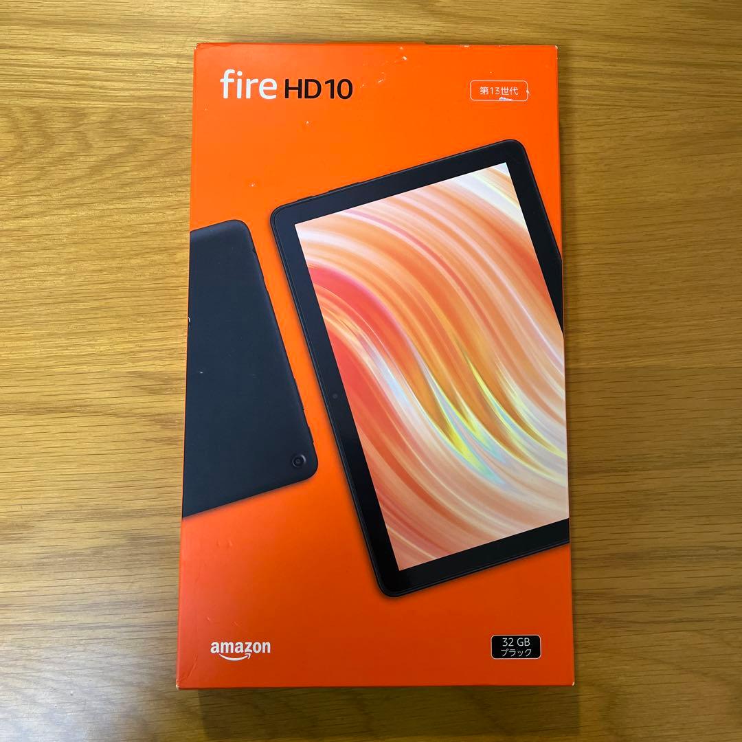 【新品未開封】Fire HD 10 32GB ブラック　第13世代 FireタブレットPC Fire HD 10(第13世代) ブラック B0C2XN8HKD [10.1型