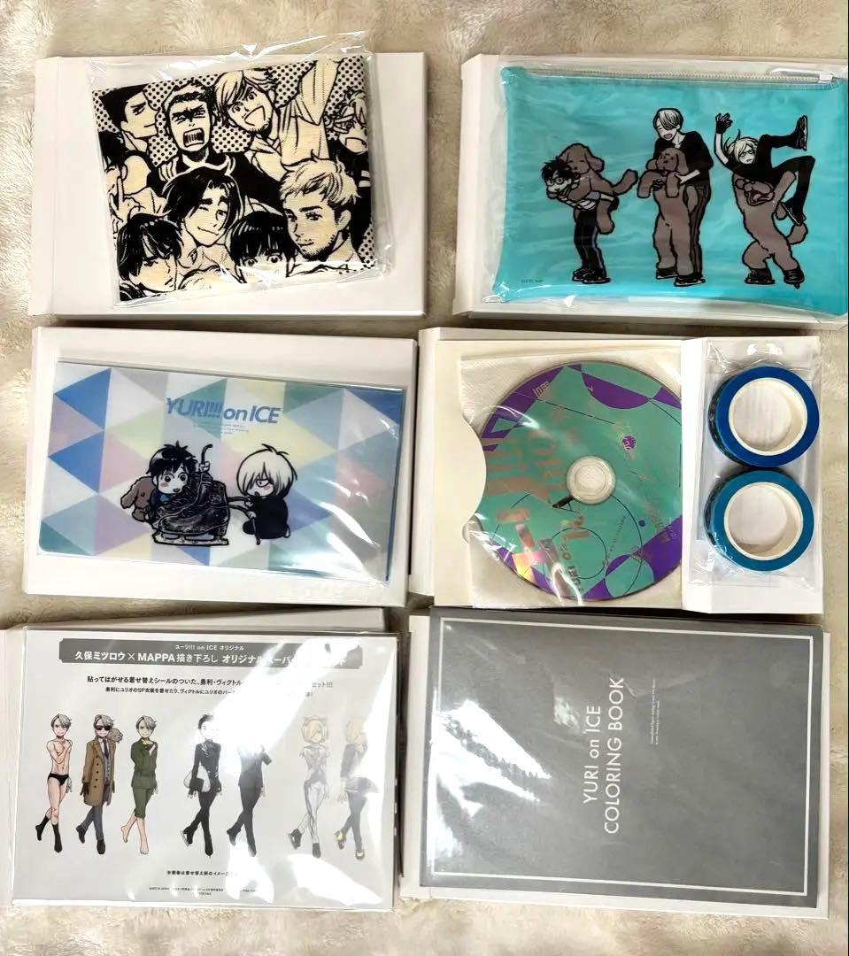 ユーリ!!! on ICE DVD全巻セット 初回特典、有償特典付き - メルカリ