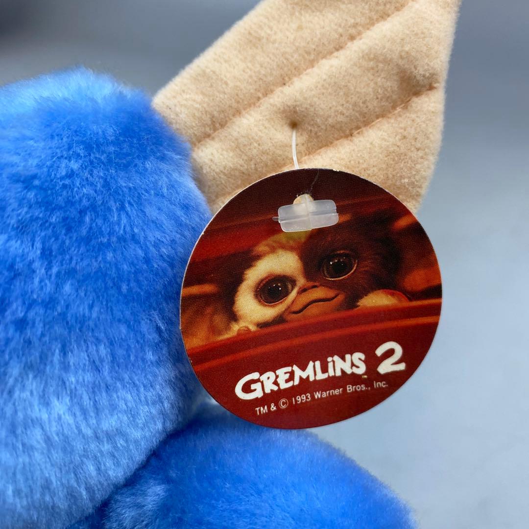 希少！！グレムリン2 ギズモ ブルー ぬいぐるみ タグ付き 90年代物 m6