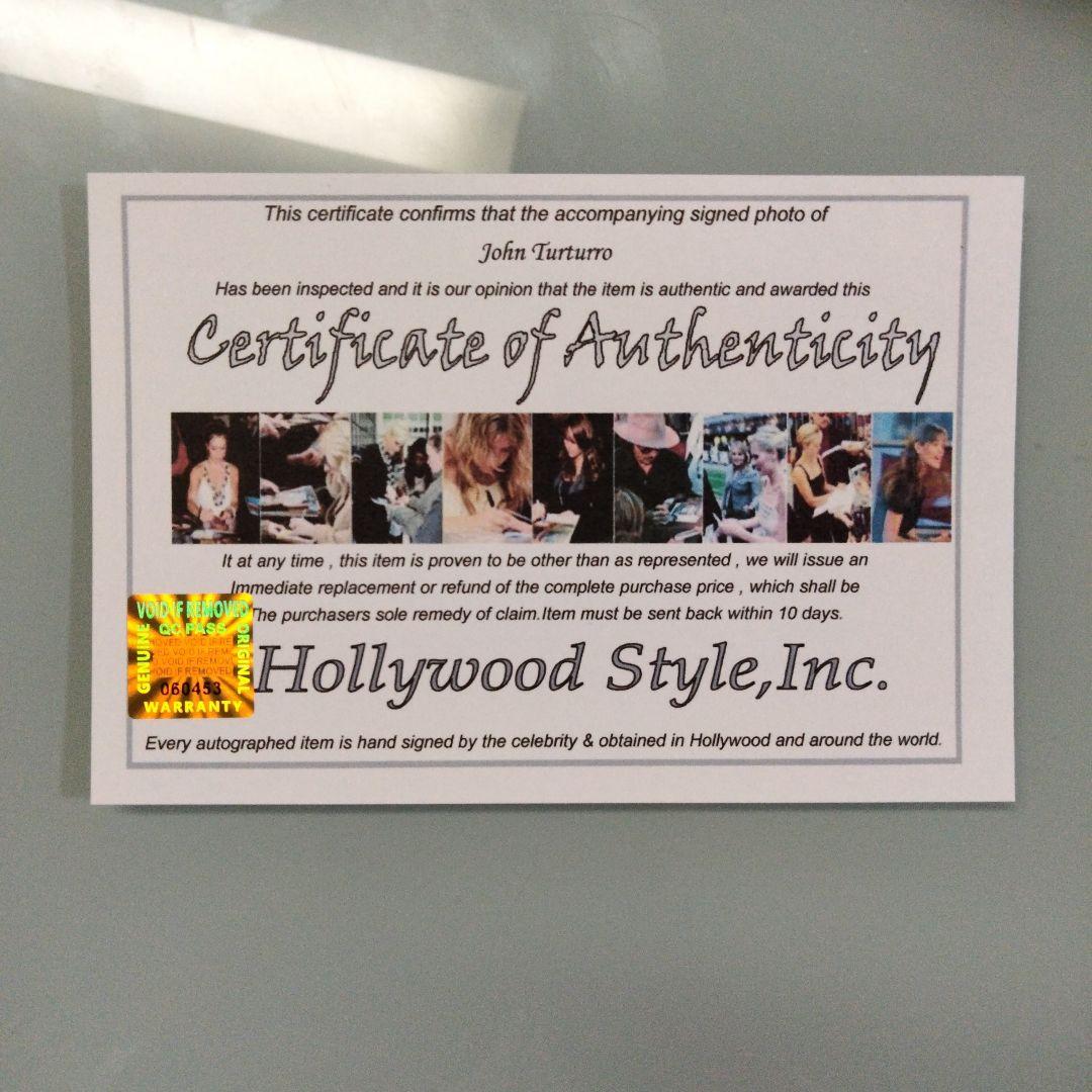 ジョン・タトゥーロ直筆サイン入り超大型写真…