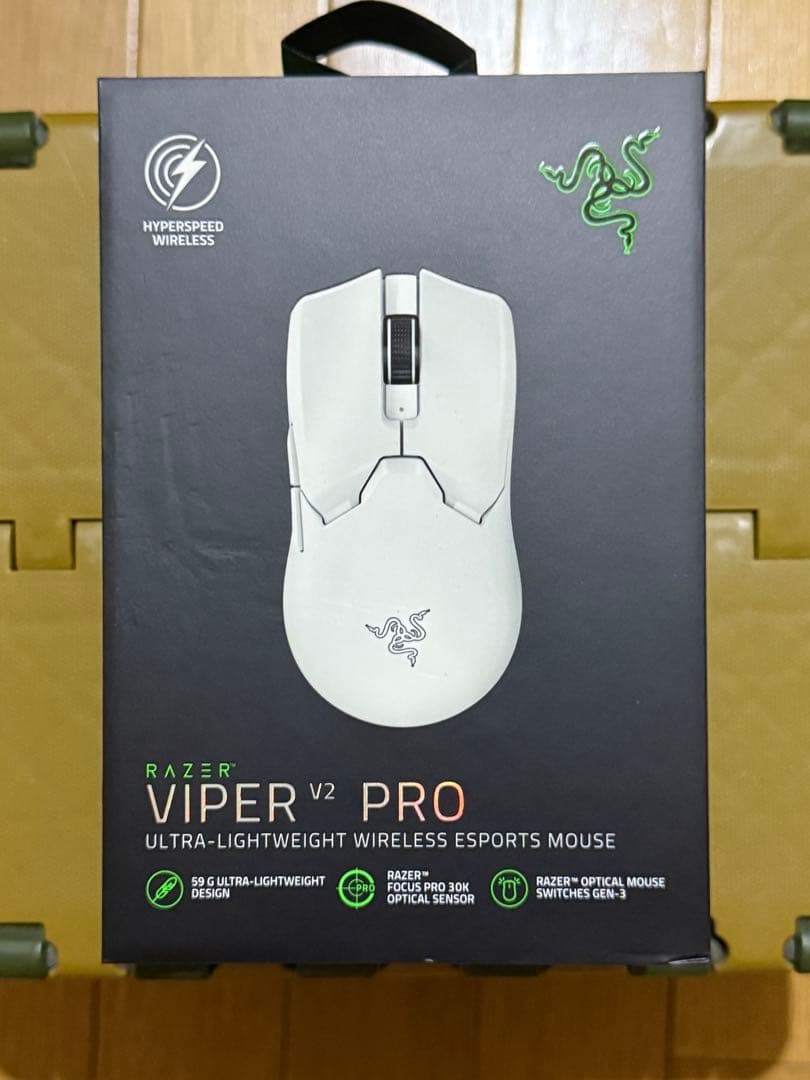 Razer Viper V2 Pro ワイヤレスゲーミングマウス Amazon.com: Razer Viper V2 Pro HyperSpeed Wireless Gaming Mouse