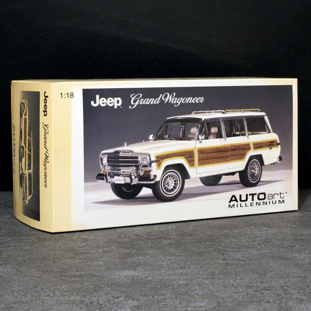 希少☆オートアート 1/18 グランドワゴニア（白） - メルカリ