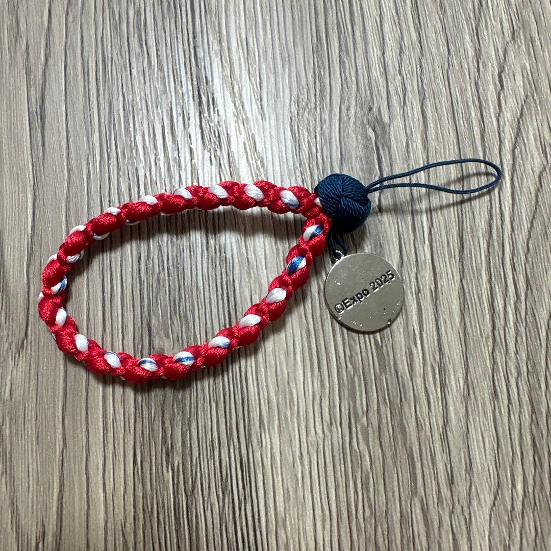 EXPO2025 公式ロゴ 組紐ストラップ ミャクミャク - メルカリ