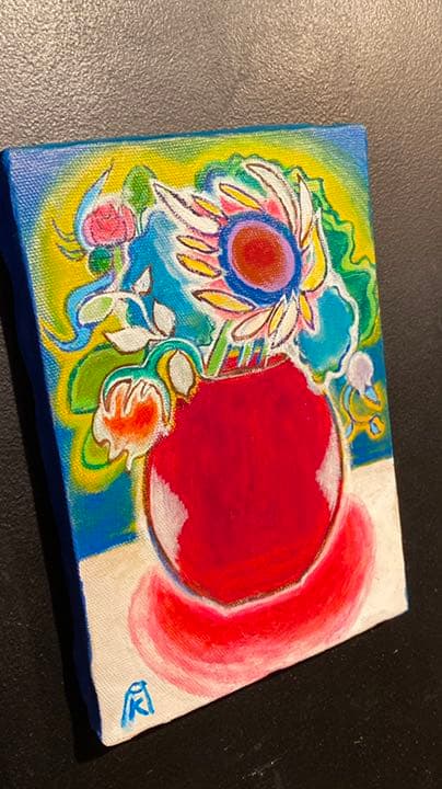 アクリル画】商品名「命の響」限定品新品未使用品10号