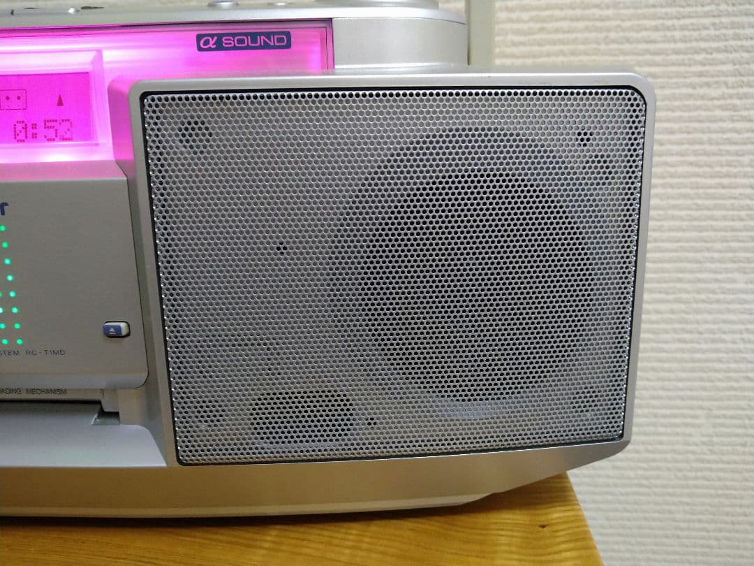 VICTOR CD/MD/カセットシステム RC-T1MD ジャンク - メルカリ