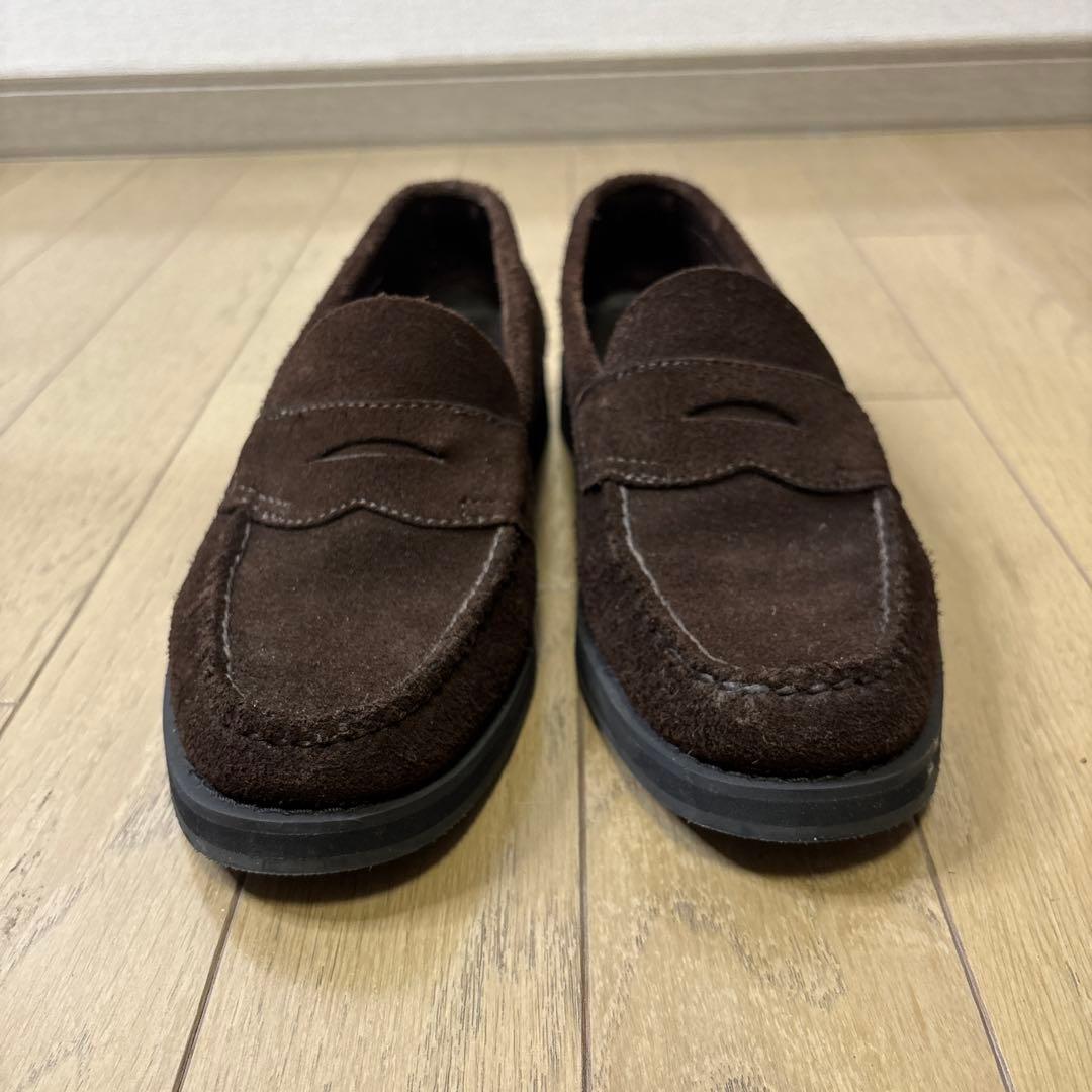 かーい　G.H.BASS weejuns ships別注　ローガンスエード