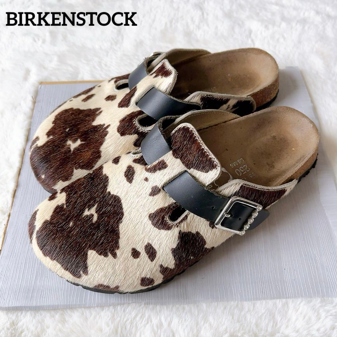 超希少】ビルケンシュトック ハラコ 牛柄 ビルキー ユニセックス 25