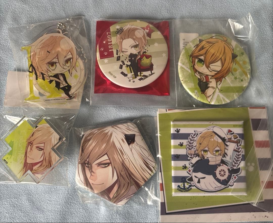 カラマリ オトメイト 白石景之 collar x malice 缶バッジ セット