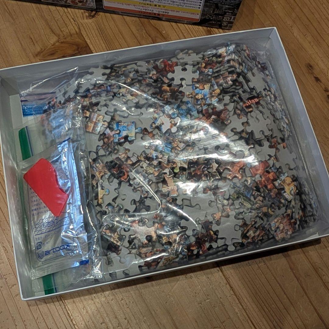 進撃の巨人 モザイクアート ジグソーパズル 1000ピース ピース完品