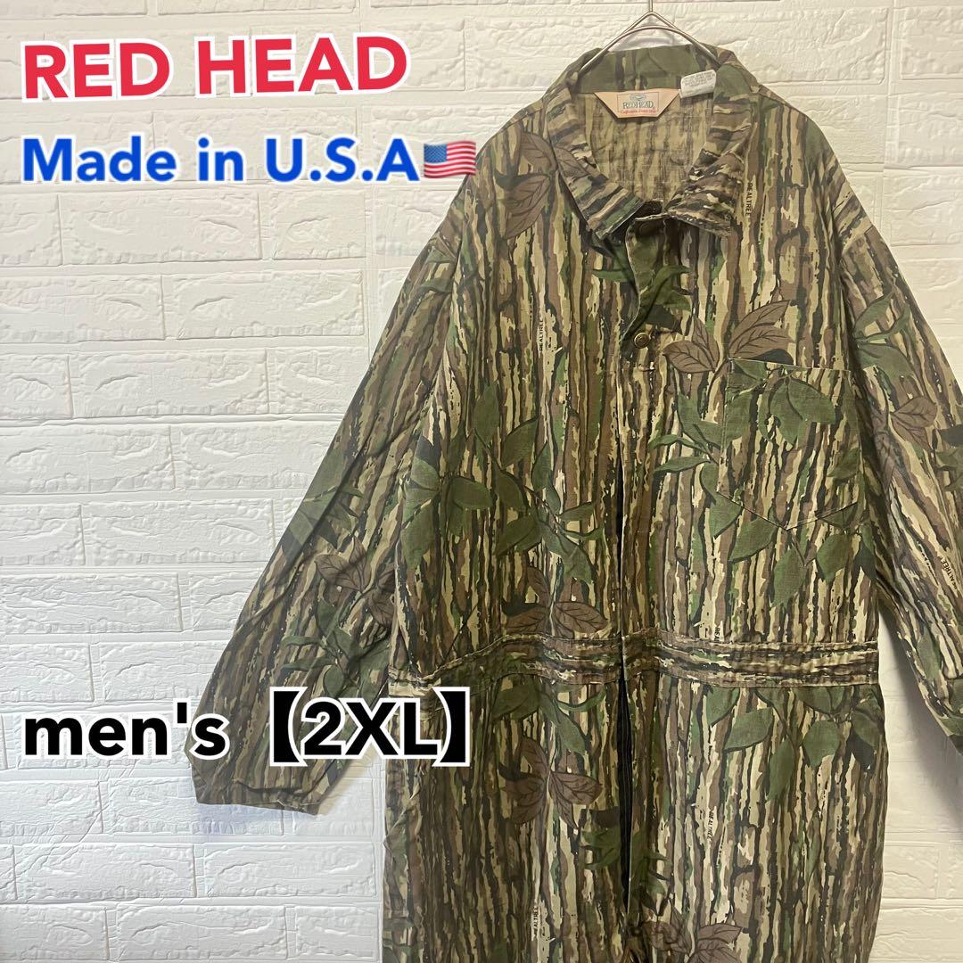 ●Z13【アメリカ製】つなぎ カモフラージュ柄 グリーン系 men's【2XL】 ○Z13【アメリカ製】つなぎ カモフラージュ柄 グリーン系 men's【2XL