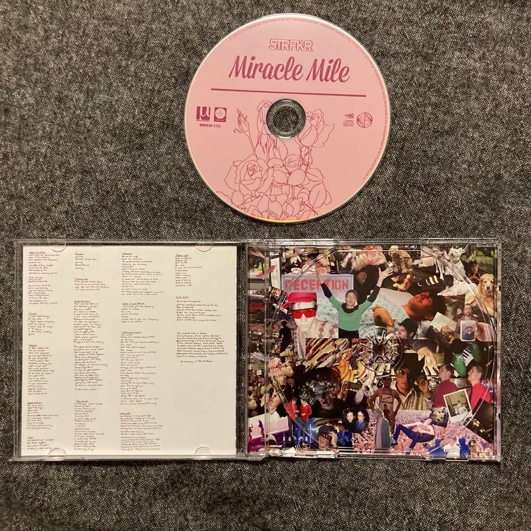 STRFKR アルバムCD⚫︎Miracle Mile⚫︎メンバー全員の直筆サイン入