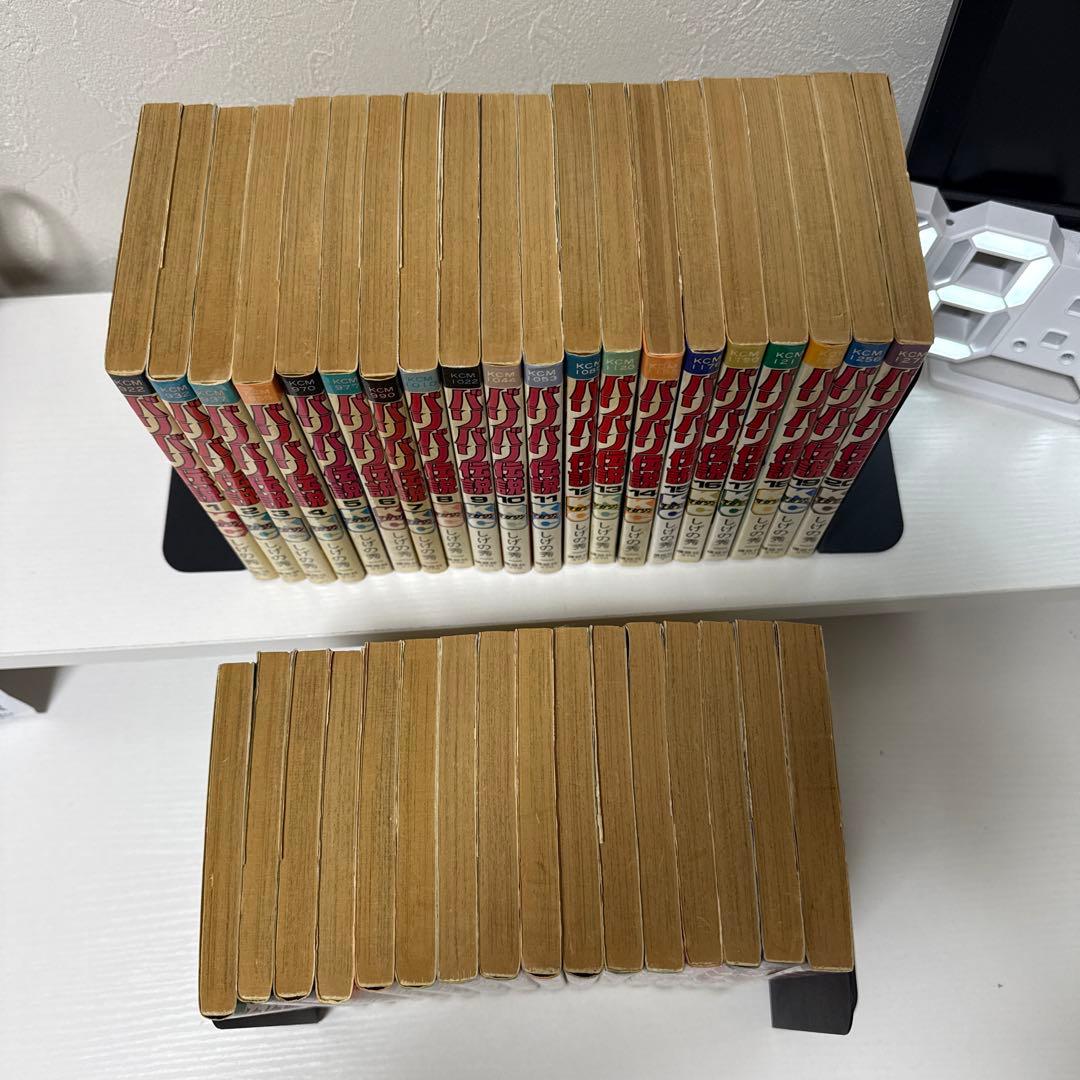 バリバリ伝説　１-38巻(36.37巻抜け)