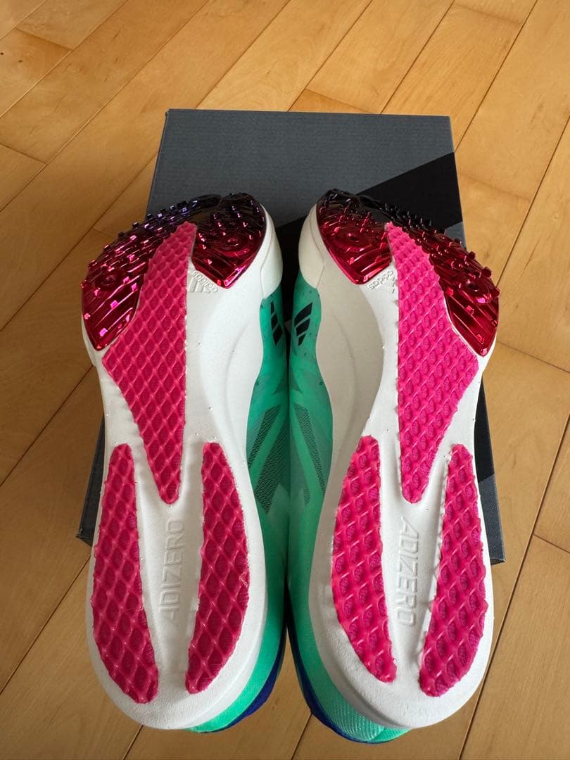ADIZERO AMBITION スパイクシューズ ミントグリーン 27.0cm