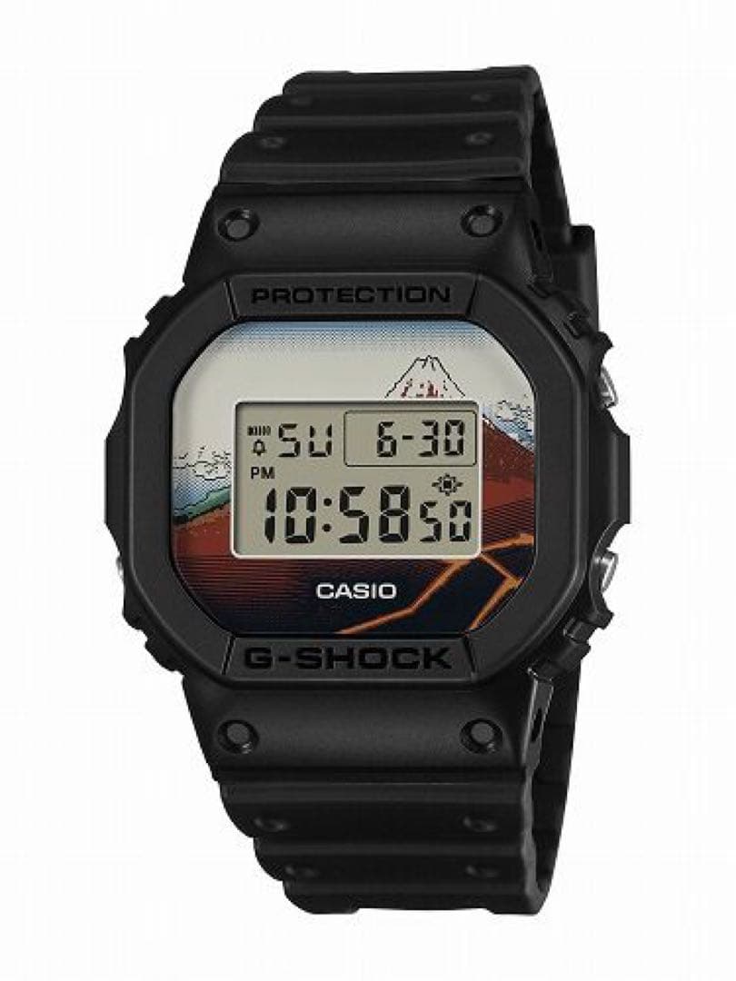 G-SHOCK 葛飾北斎 山下時雨 DW-5600KHSH25-1JR - メルカリ