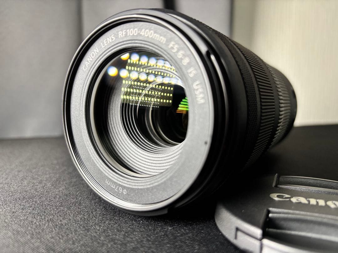 Canon RF 100-400mm F5.6-8 IS USM レンズフード付