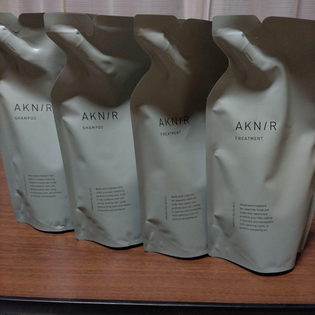AKNIR アクニー シャンプー×2 トリートメント×2（詰替用） 薬用ヘアシャンプー＆トリートメントセット｜AKNIR（アクニー） 公式