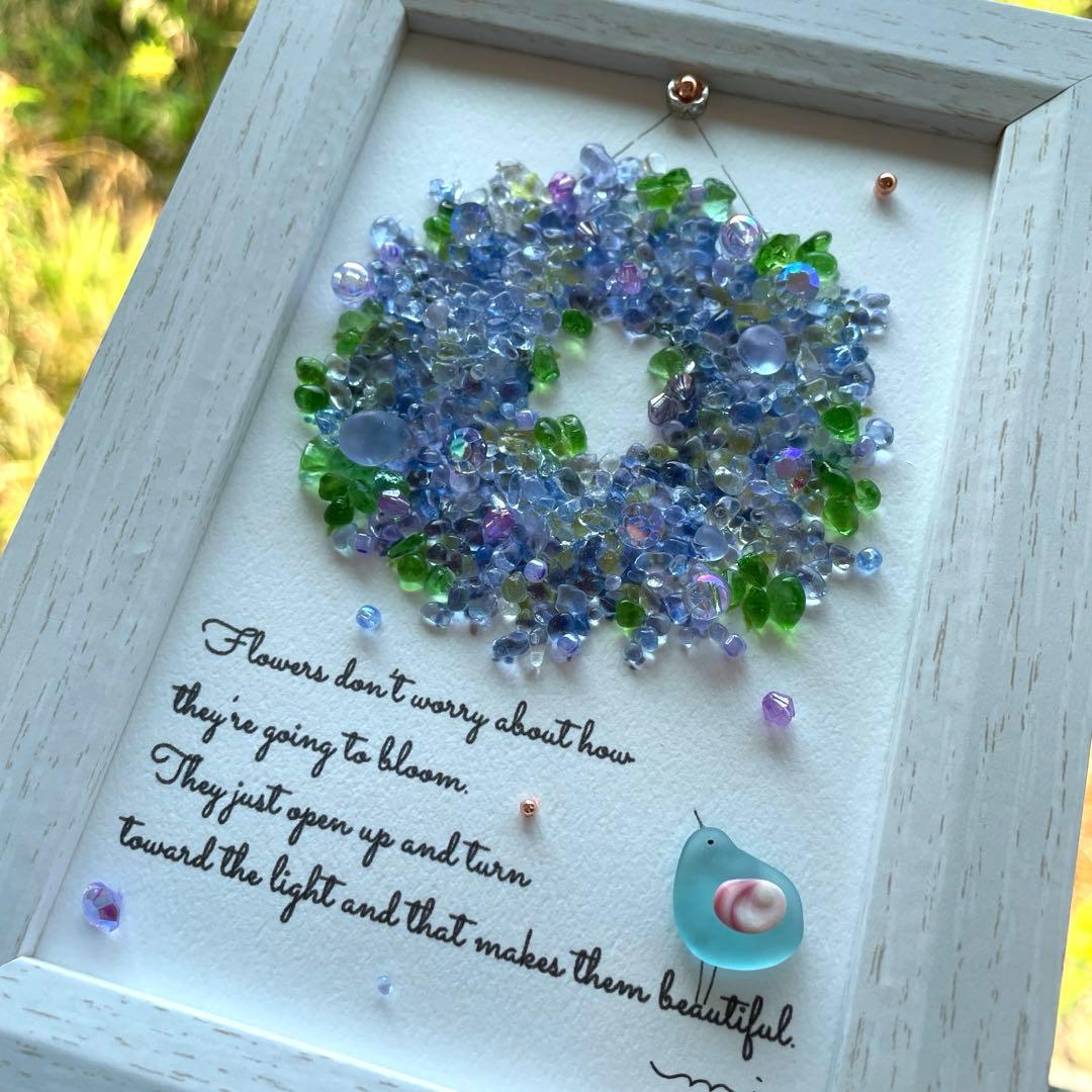 シーグラスアート　ハムママ様♡リクエスト