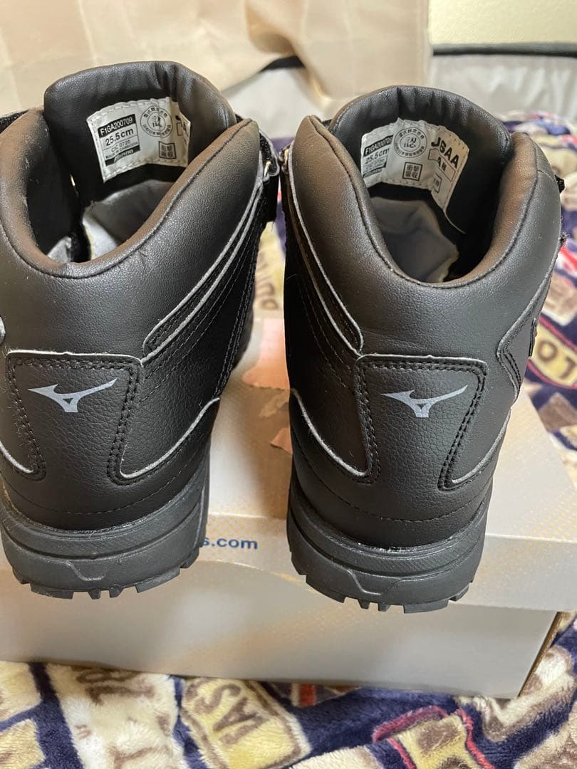 Mizuno 安全靴 ブラック 25.5cm