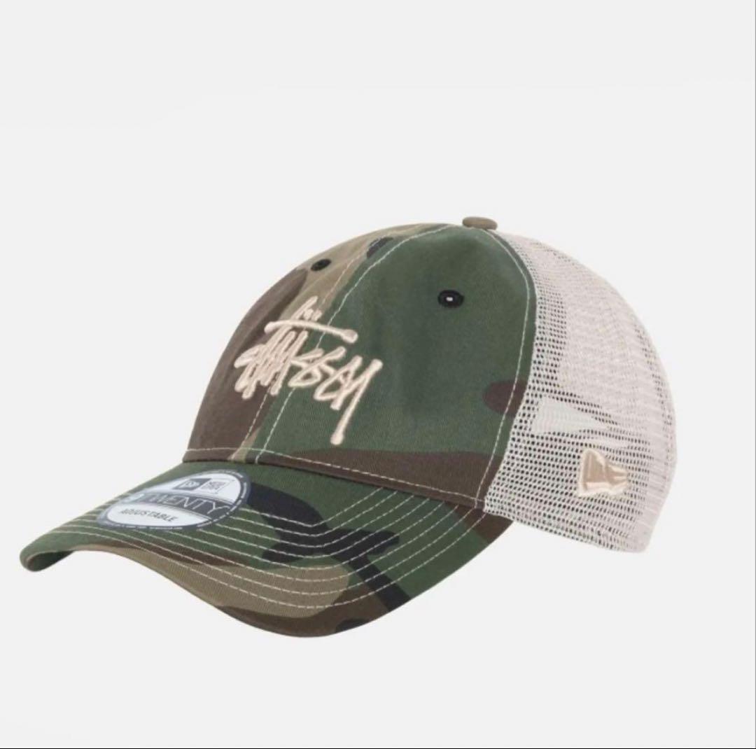 激レア ニューエラ STUSSY キャップ ブラウン 激レア/廃番【ニューエラ