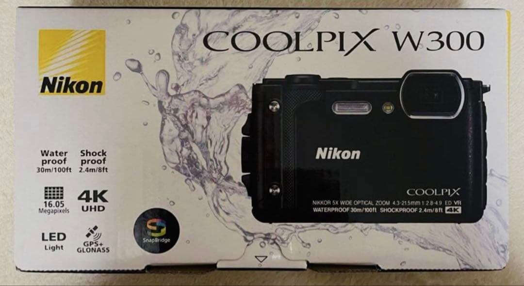 デジタルカメラ COOLPIX W300 BLACK Amazon | Nikon デジタルカメラ COOLPIX W300 BK クールピクス 1605万