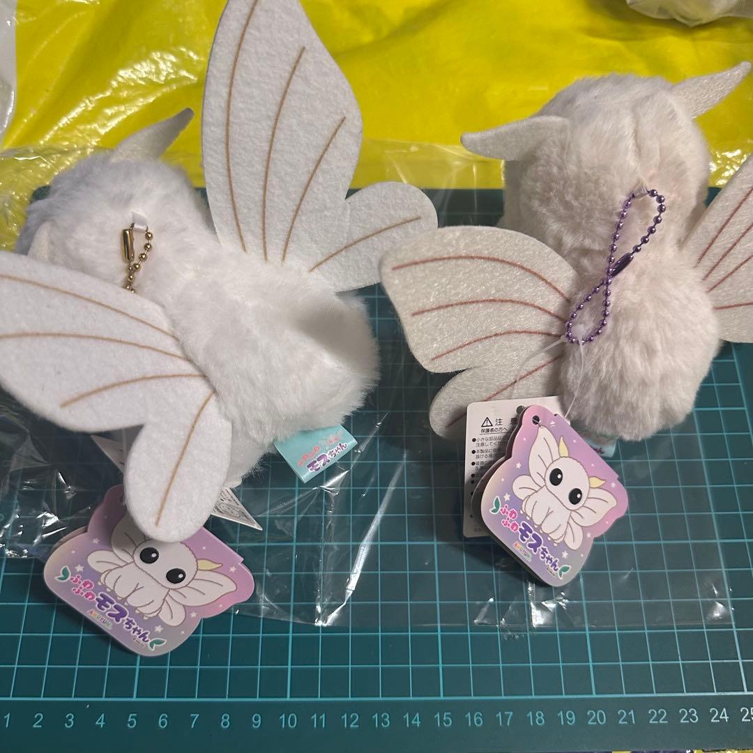 ふわふわモスちゃん 蛾 カイコガ マスコット ぬいぐるみ シロモ ミルモ