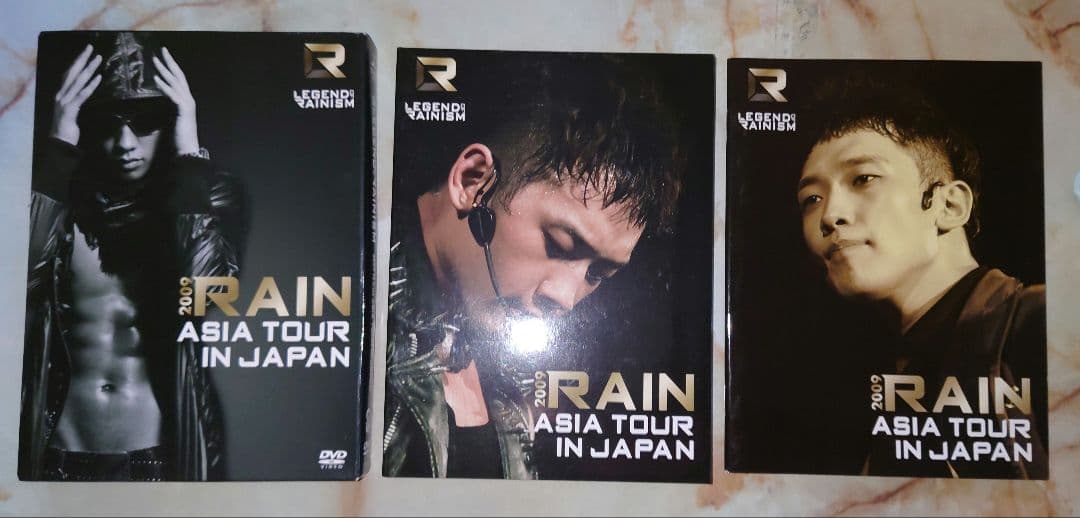 RAIN ASIA TOUR IN JAPAN DVD2枚組 写真集付　美品