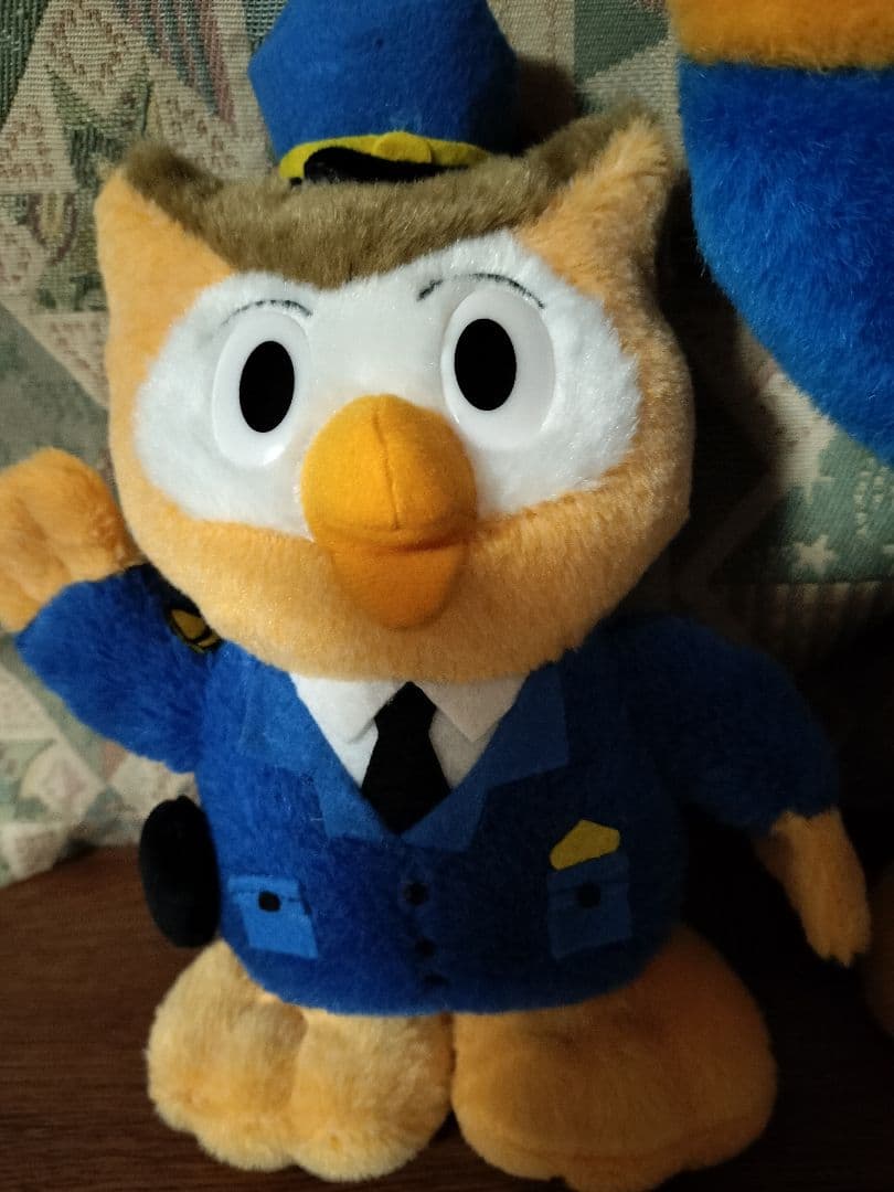 コノハ警部 ぬいぐるみ ふくろう 警察 - メルカリ