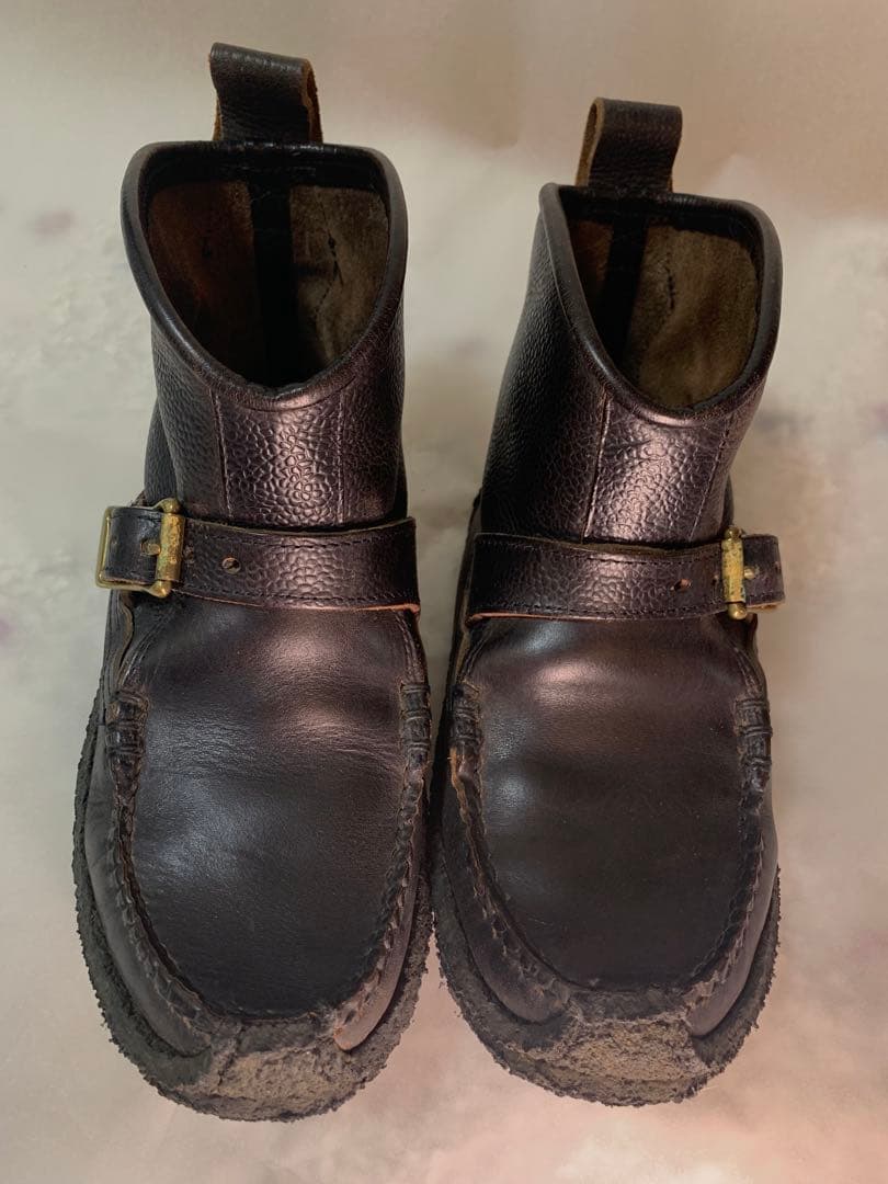 YUKETEN ユケテン ブラック モカシンブーツ 26〜26.5cm希少モデル