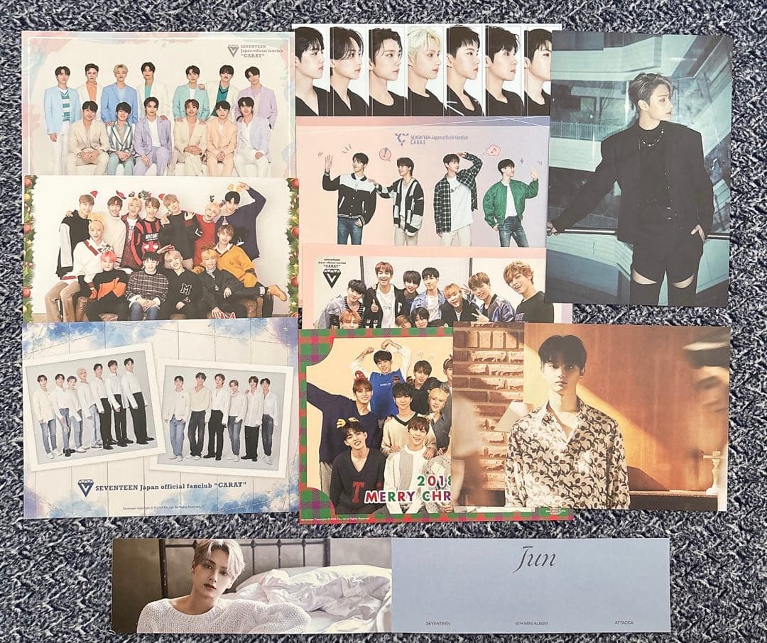 SEVENTEEN ジュン 缶バッジ トレカ ラキドロ TSUTAYA HMV - メルカリ