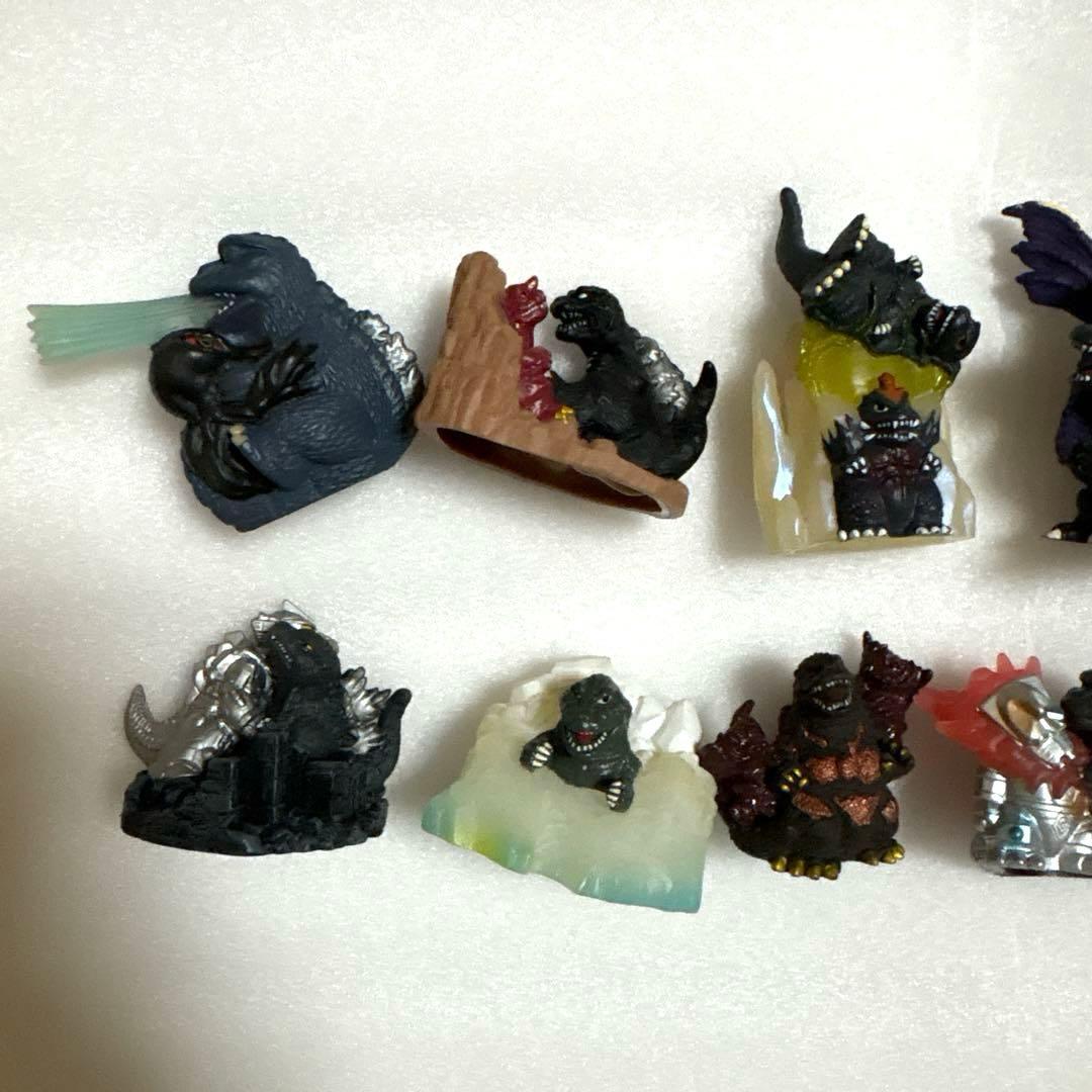ディフォル名鑑 ゴジラ激闘集！ 怪獣王倶楽部 指人形 ソフビ - メルカリ