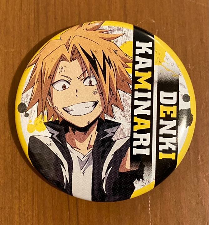 僕のヒーローアカデミア トレーディング缶バッジ -戦闘- 上鳴電気