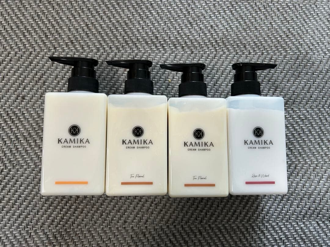 KAMIKA クリームシャンプー　4本 KAMIKA 20％off クリームシャンプー カミカ オールインワン 4本セット