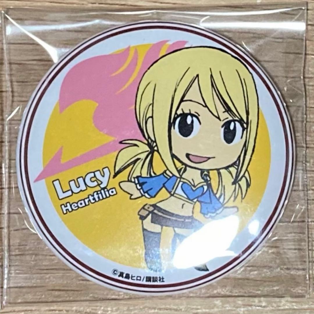 FAIRYTAIL フェアリーテイル版画展 缶バッジ ルーシィ ルーシー - メルカリ