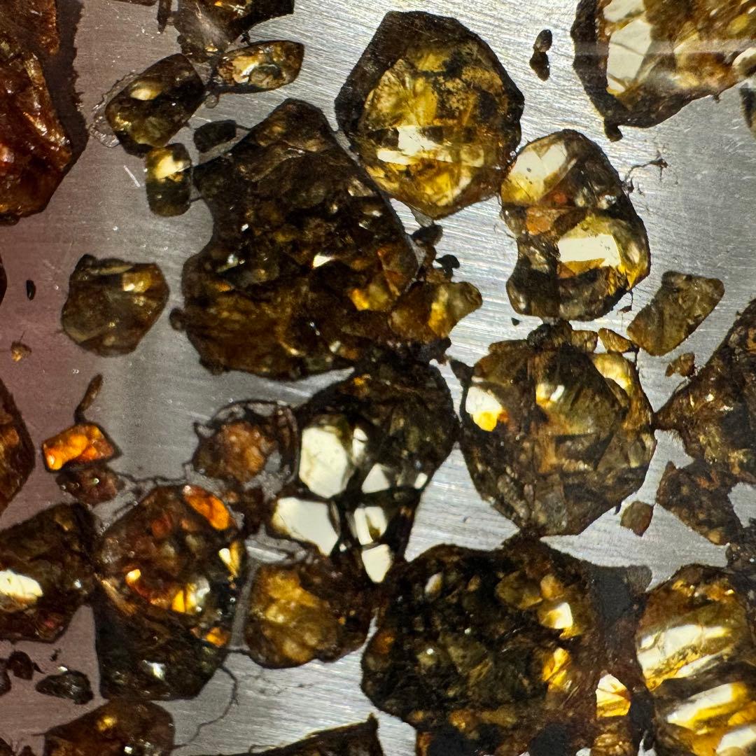 希少】ロシア産 セイムチャン パラサイト隕石 コレクション整理 標本