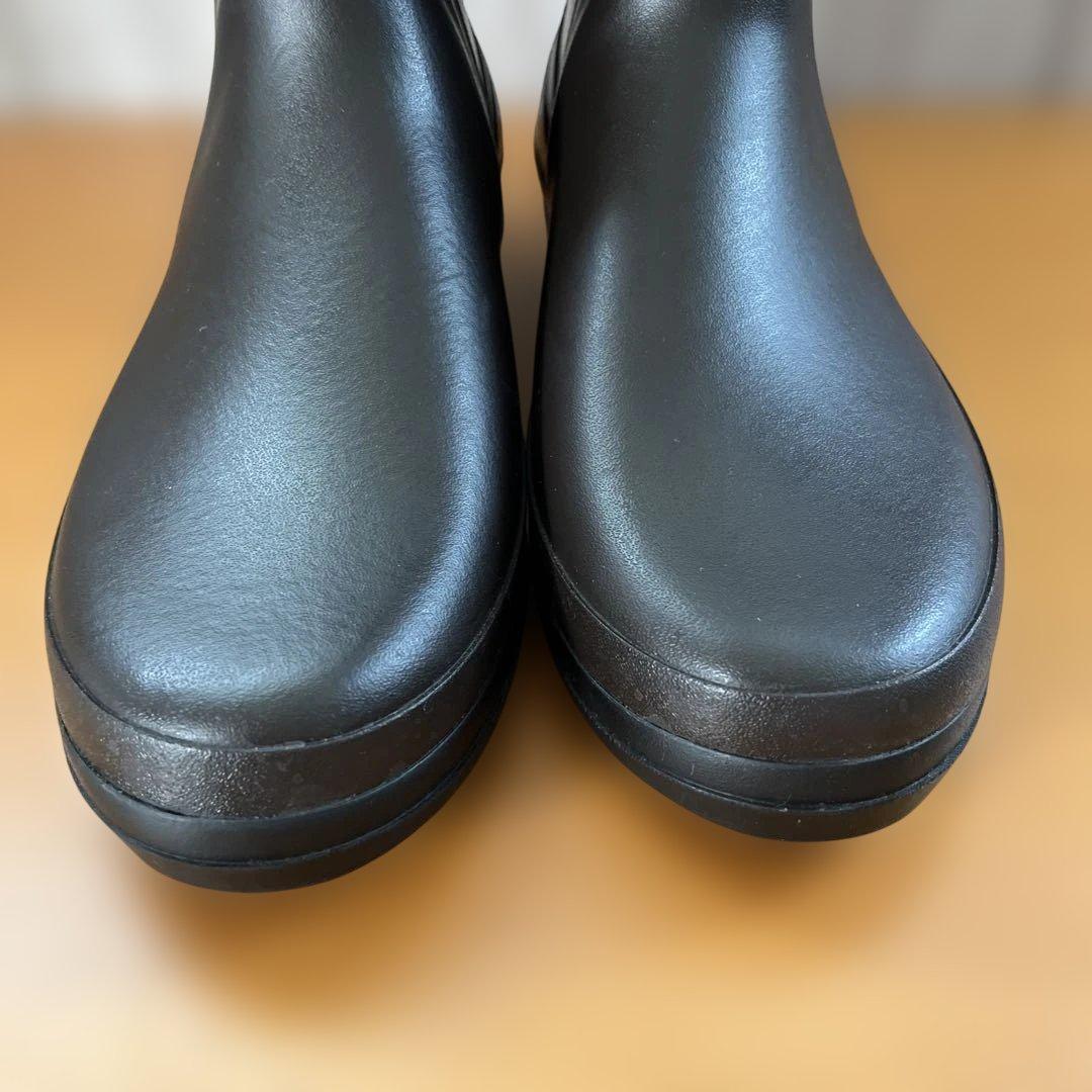 エーグル　AIGLE ダークブラウンレインブーツ 39 24.5cm 未使用品