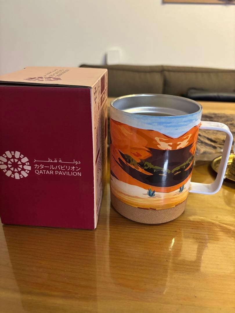 大阪関西万博】カタール館 マグカップ カタールパビリオン 限定