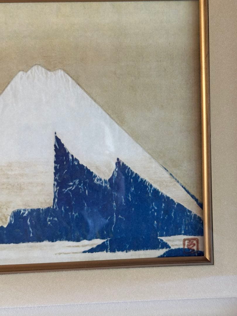 前田青邨 富士 日本画 文化勲章 工芸 - メルカリ