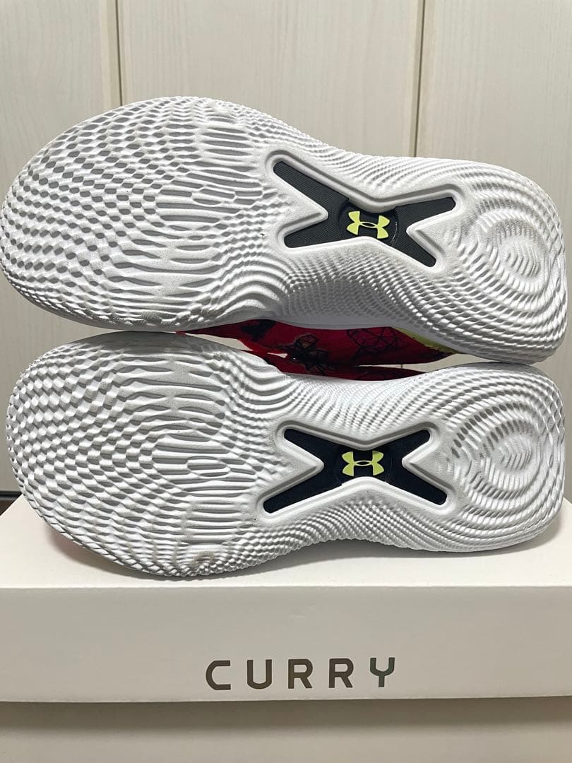 Curry 10 Girl Dad 28.0cm レッド