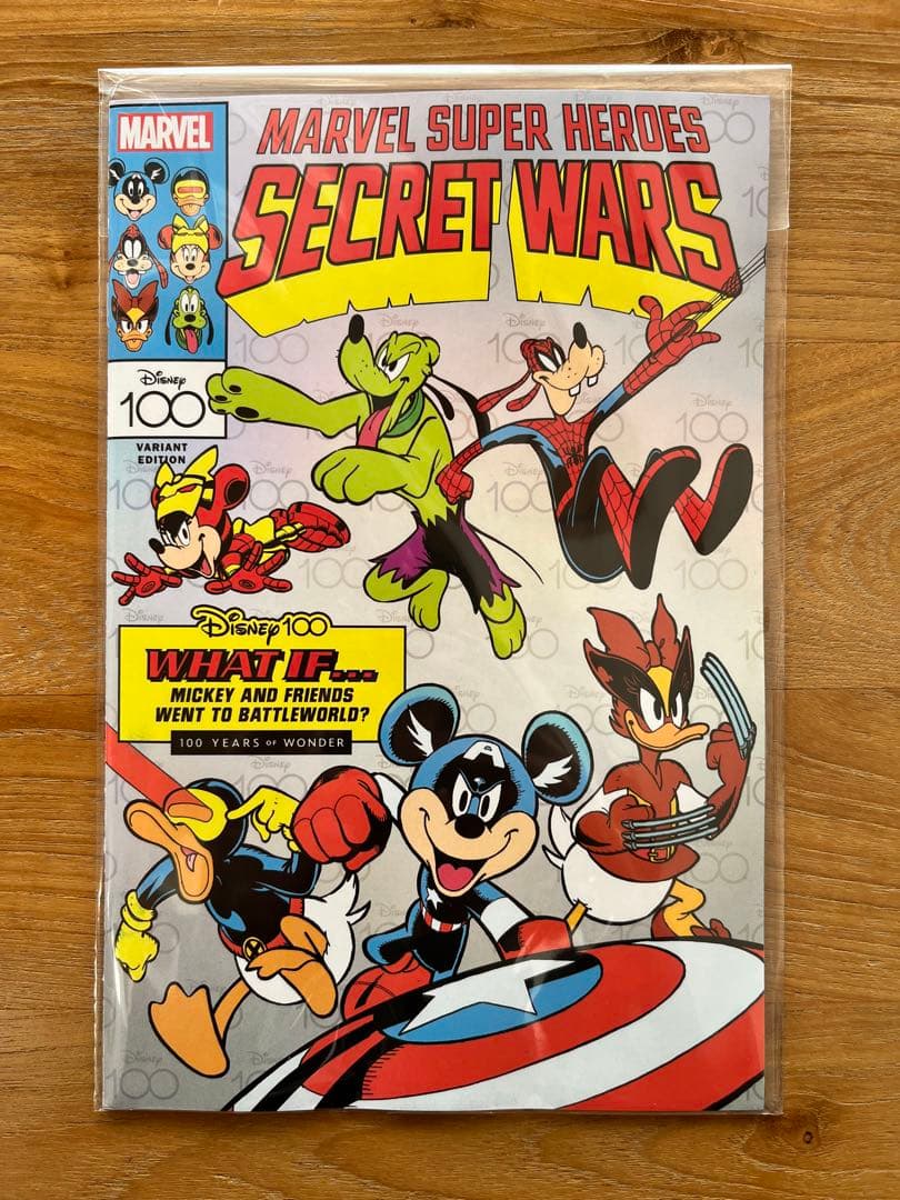 ディズニー100周年限定 マーベルコラボ アメコミ - メルカリ