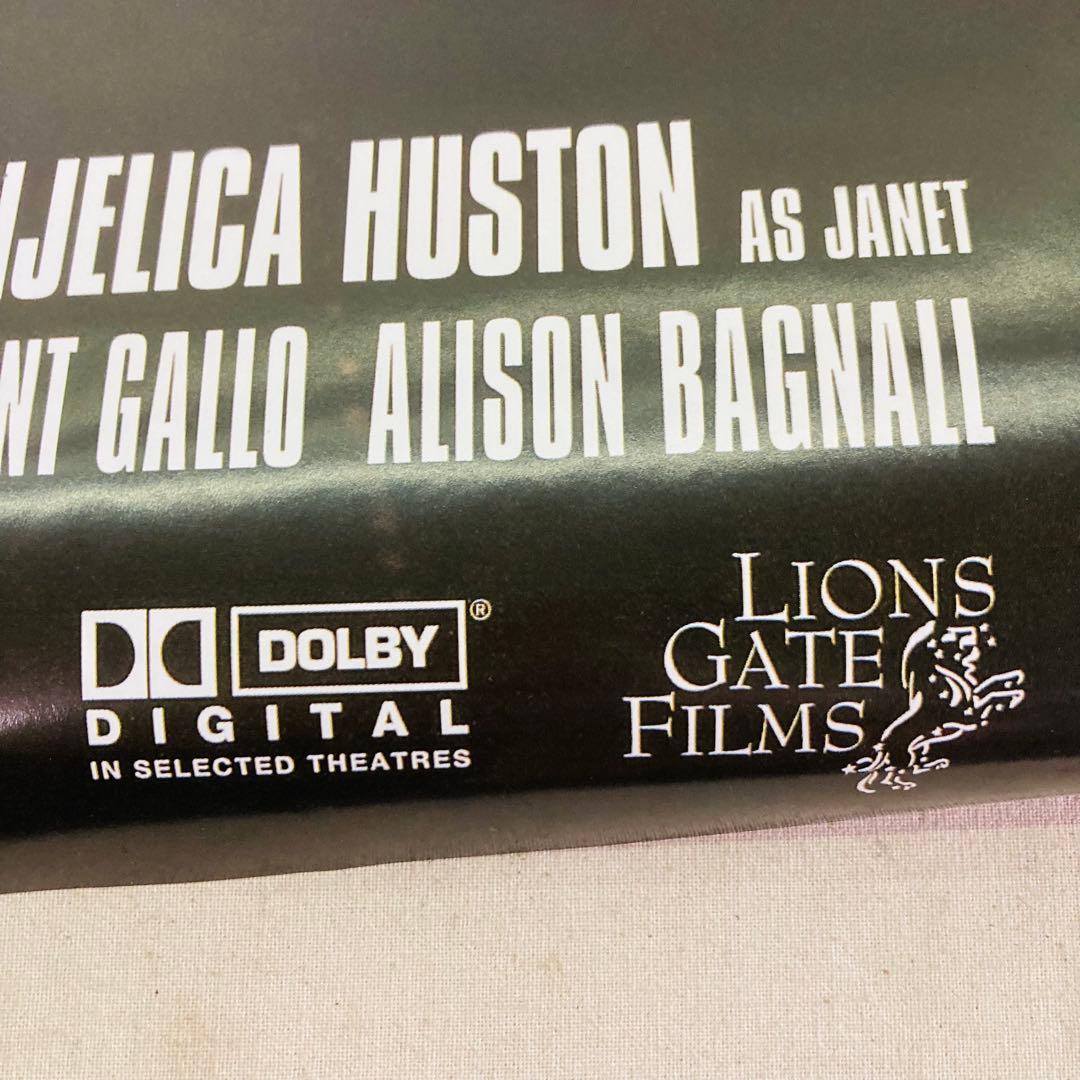 当時物】映画 バッファロー'66 特大 ポスター 希少 レトロ レア S14