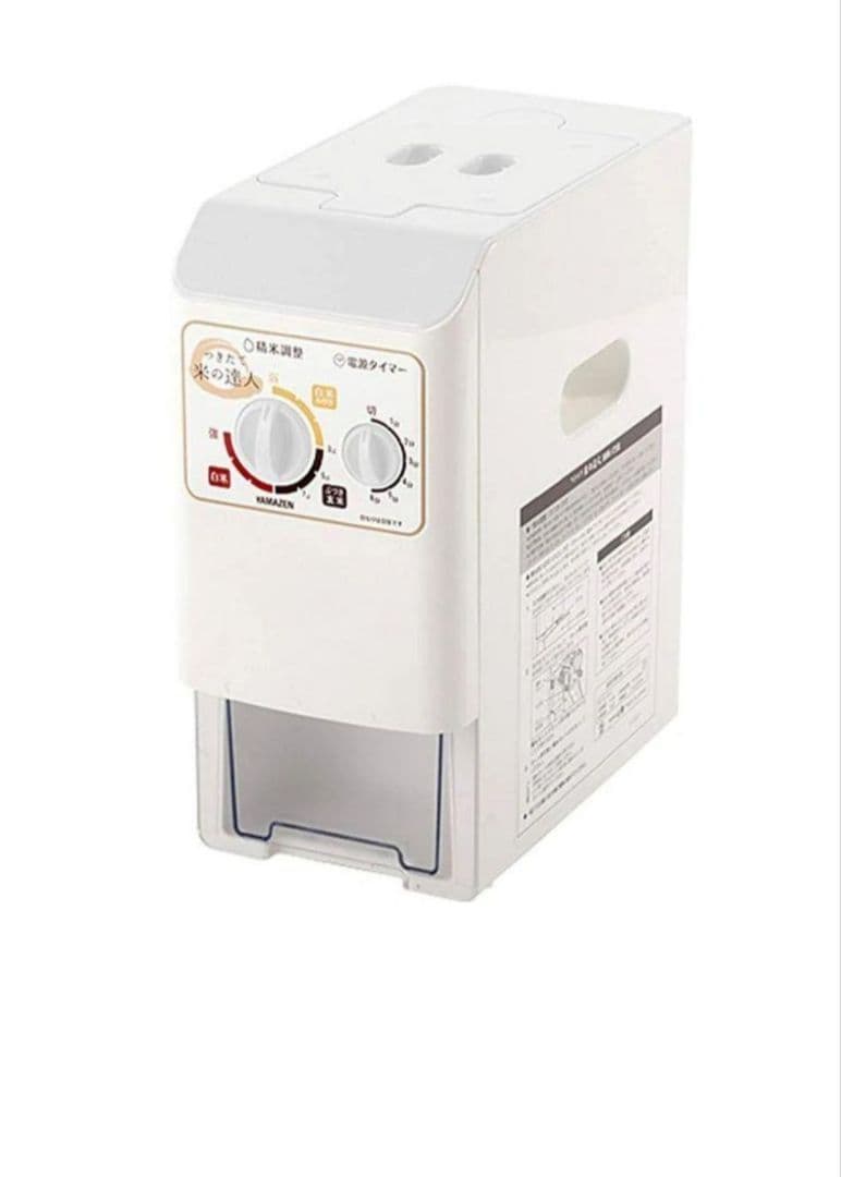 [山善] 圧力式 家庭用精米機 つきたて米の達人 5合用 ホワイト YRP-51 mono00017596-140331-02.jpg