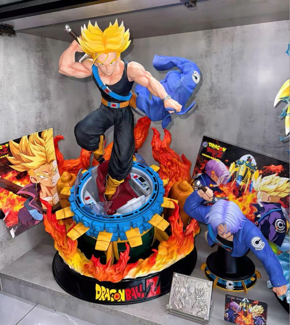 ドラゴンボール トランクス ガレキ ガレージキット スタチュー X②⑤ ドラゴンボール トランクス 半身フィギュア 1：1 ガレージキット