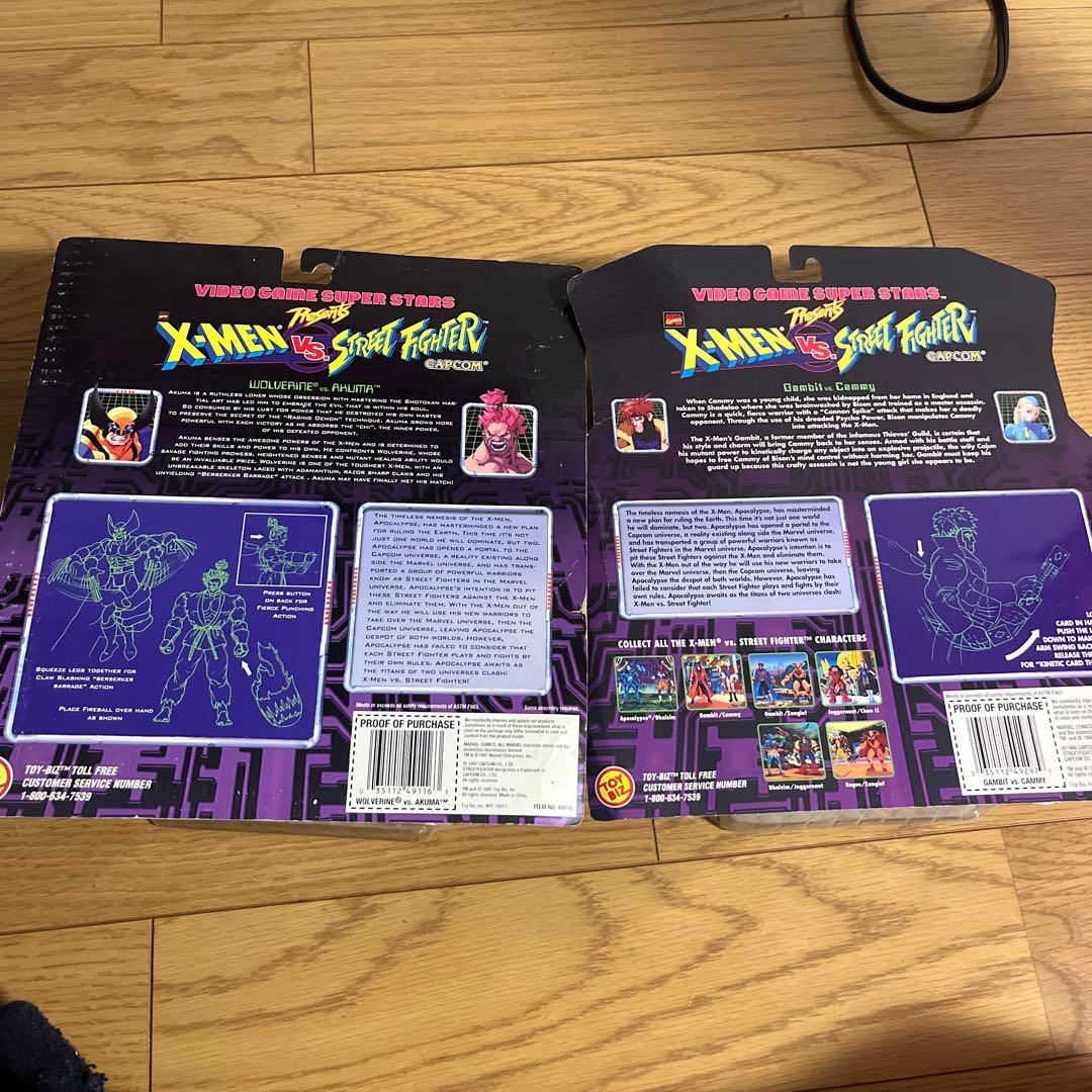 トイビズ X-MEN ストリートファイター ウルヴァリンvs豪鬼 marvel