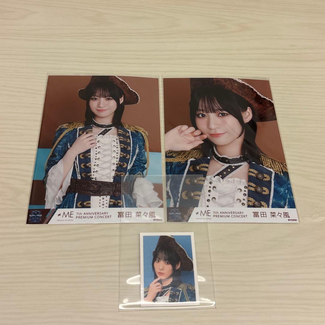 ≠ME ノイミー 冨田菜々風 生写真 ID 7周年コンサート 海賊衣装