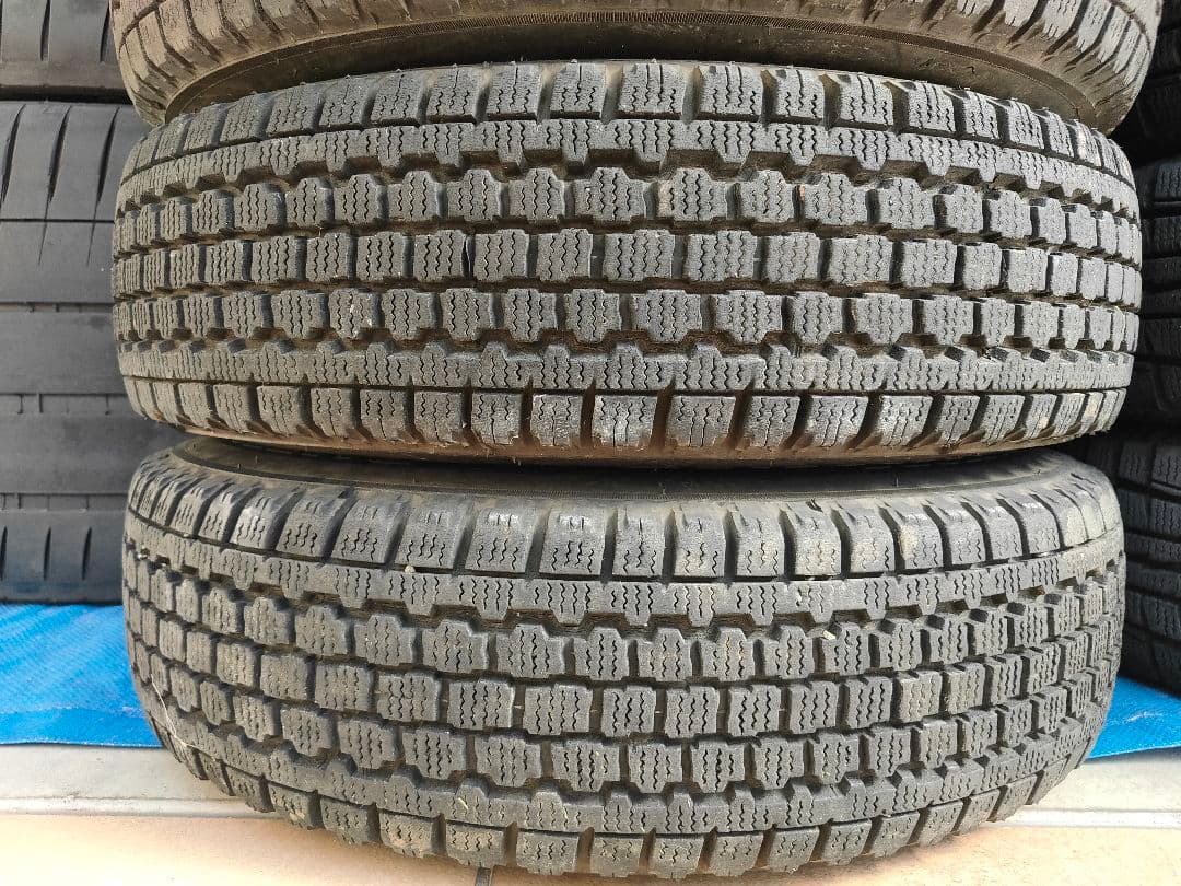 ①ブリヂストン ホイールセット 145R12 145/80R12 軽トラ バン - メルカリ