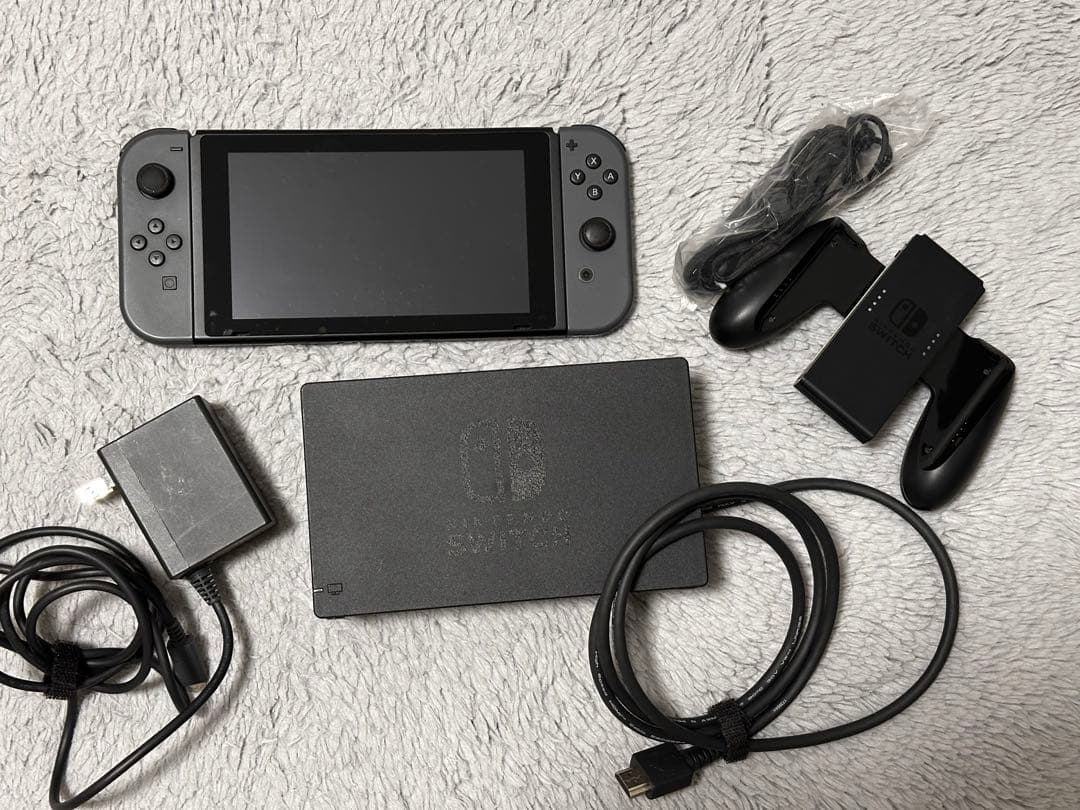 Nintendo Switch 初代 本体グレー コントローラーセット（箱無し） 任天堂 Nintendo Switch 本体 グレー HAC-S-KAAAA Nintendo Switch
