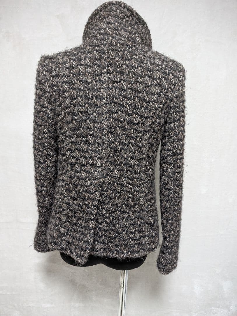 美品 Max&Co 2wayツイードコート アルパカ モヘヤ サイズ 38 - メルカリ