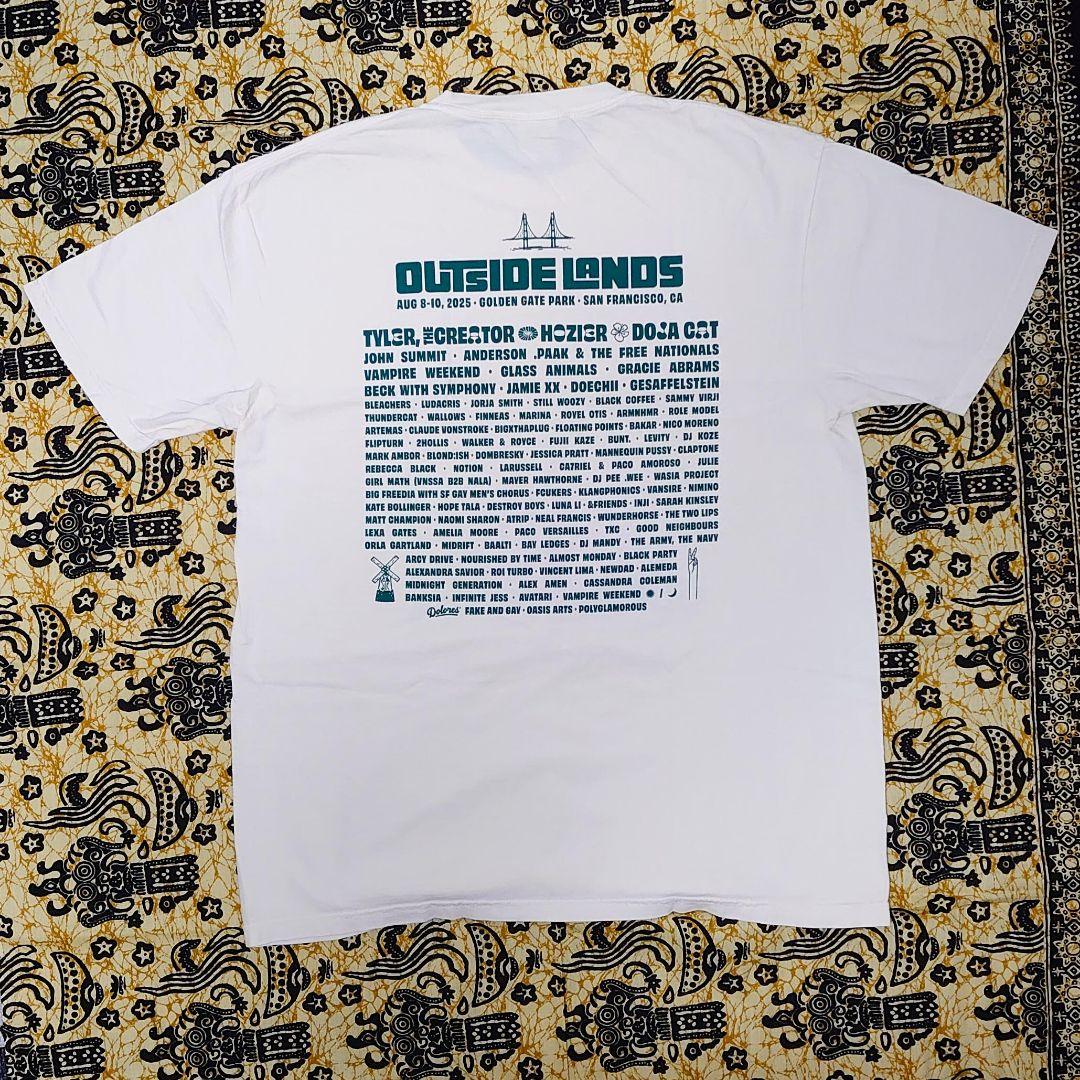 藤井風さん出演 2025年 Outside Lands ラインナップT XL - メルカリ