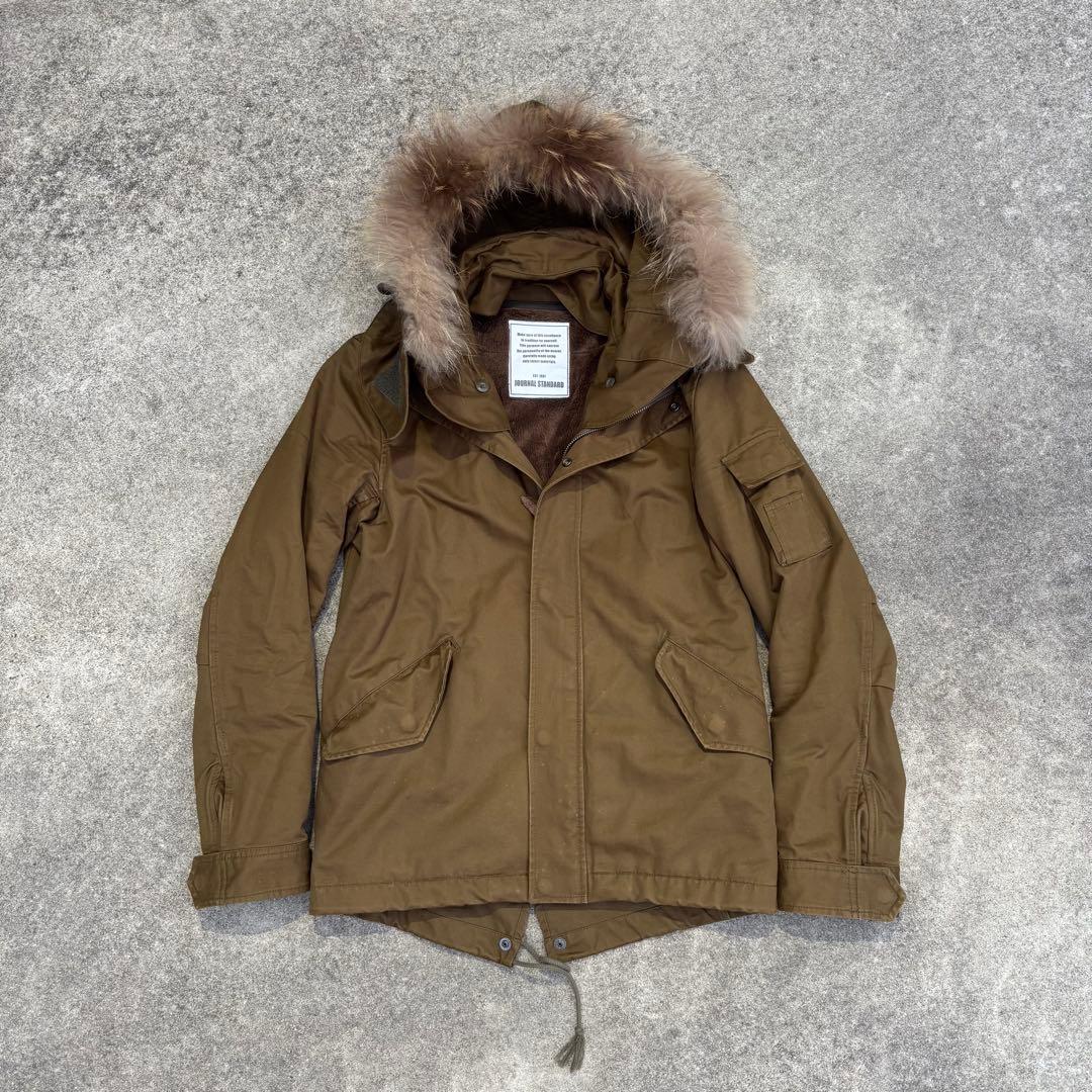 JOURNAL STANDARD ファーフード モッズコート M ミリタリー - メルカリ